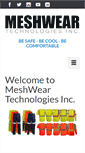 Mobile Screenshot of meshweartech.com